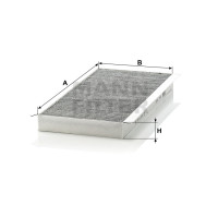 Фильтр салона MANN-FILTER CUK 3567